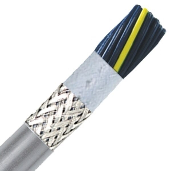 18-7C 19STR BC PVC/NYL+TIN BRD, PVC JKT GRY 600V 90C UL CSA CE, 1000FT, Lapp Group, Mfr#: 601807CY